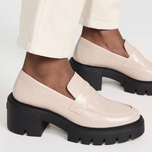 Stuart Weitzman Soho Chunky Loafer in Dune
